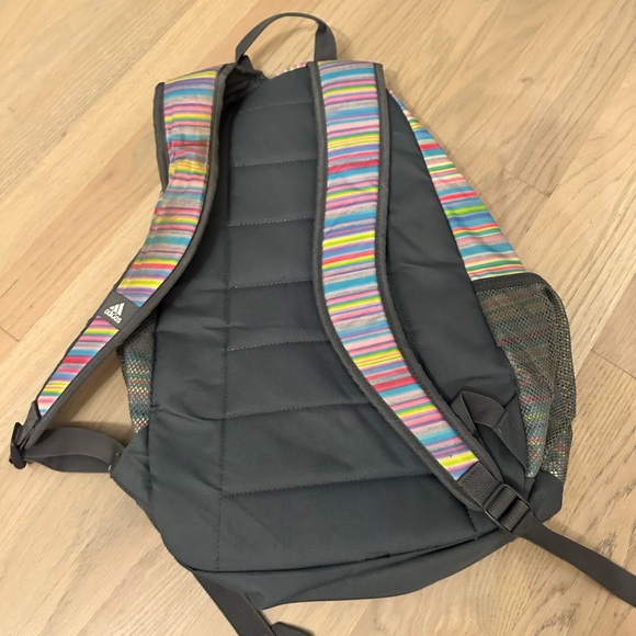 Adidas Colorful Kids' Multicolor Striped Backpack - Picture 5 of 5